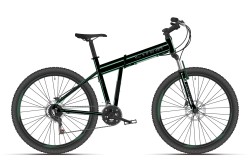 Велосипед Stark'24 Cobra 29.2 D зеленый металлик/черный 18"