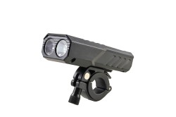 Фонарь передний LS 07181 600lm,2светодиода,6режимов,Li-Polyаккум,USB,пластик,черный