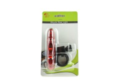 Фонарь задний LS 07023JX-358-2 20lm,5 светодиодов,4режима,встроенный Li аккум,микроUSB,красный