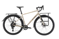 Велосипед Stark'27 Gravel 3Т cерый/коричневый 18" M